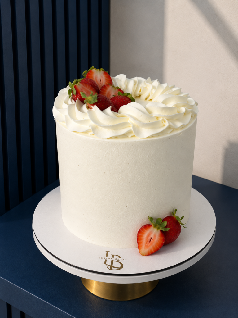 CREMA CON FRESAS