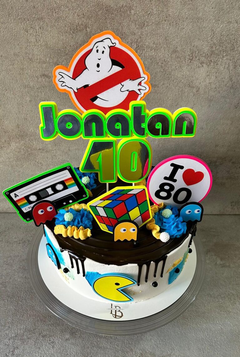 80's cake Barcelona, Tarta de Cumpleaños Personalizada en Barcelona