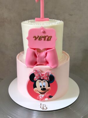 Minnie cake Barcelona, Tarta de Cumpleaños Personalizada en Barcelona
