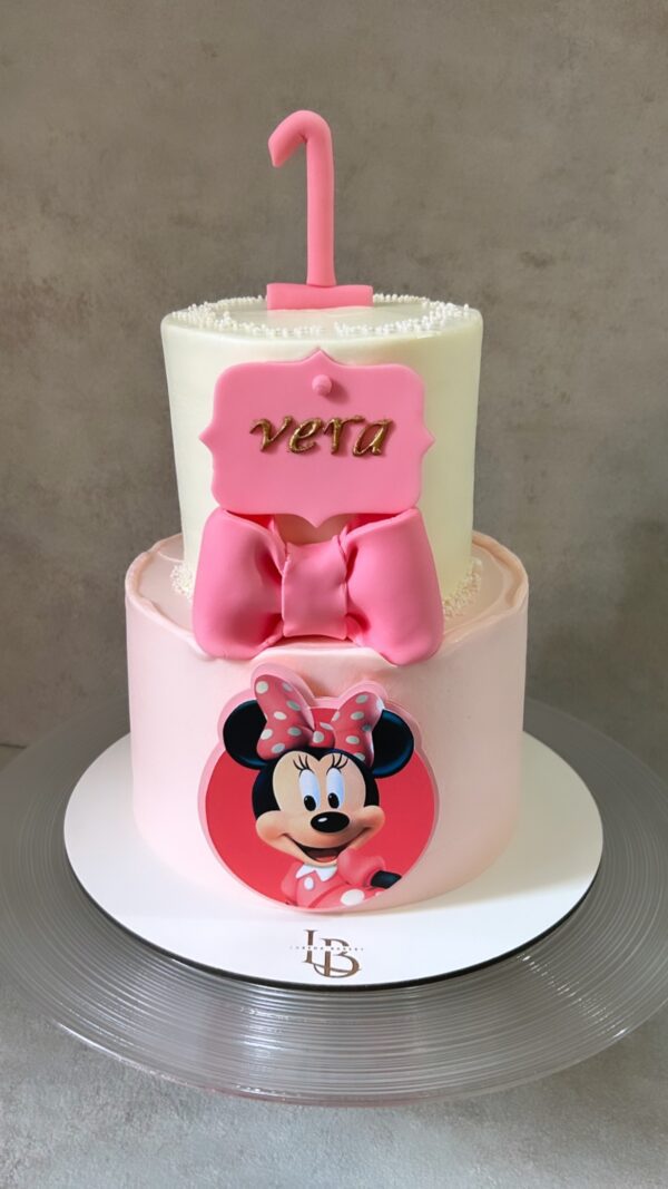 Minnie cake Barcelona, Tarta de Cumpleaños Personalizada en Barcelona