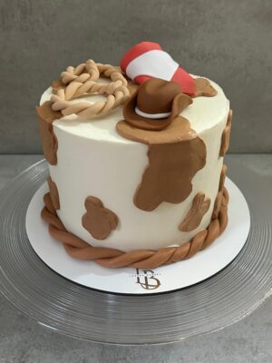 Cowboy cake Barcelona, Tarta de Cumpleaños Personalizada en Barcelona