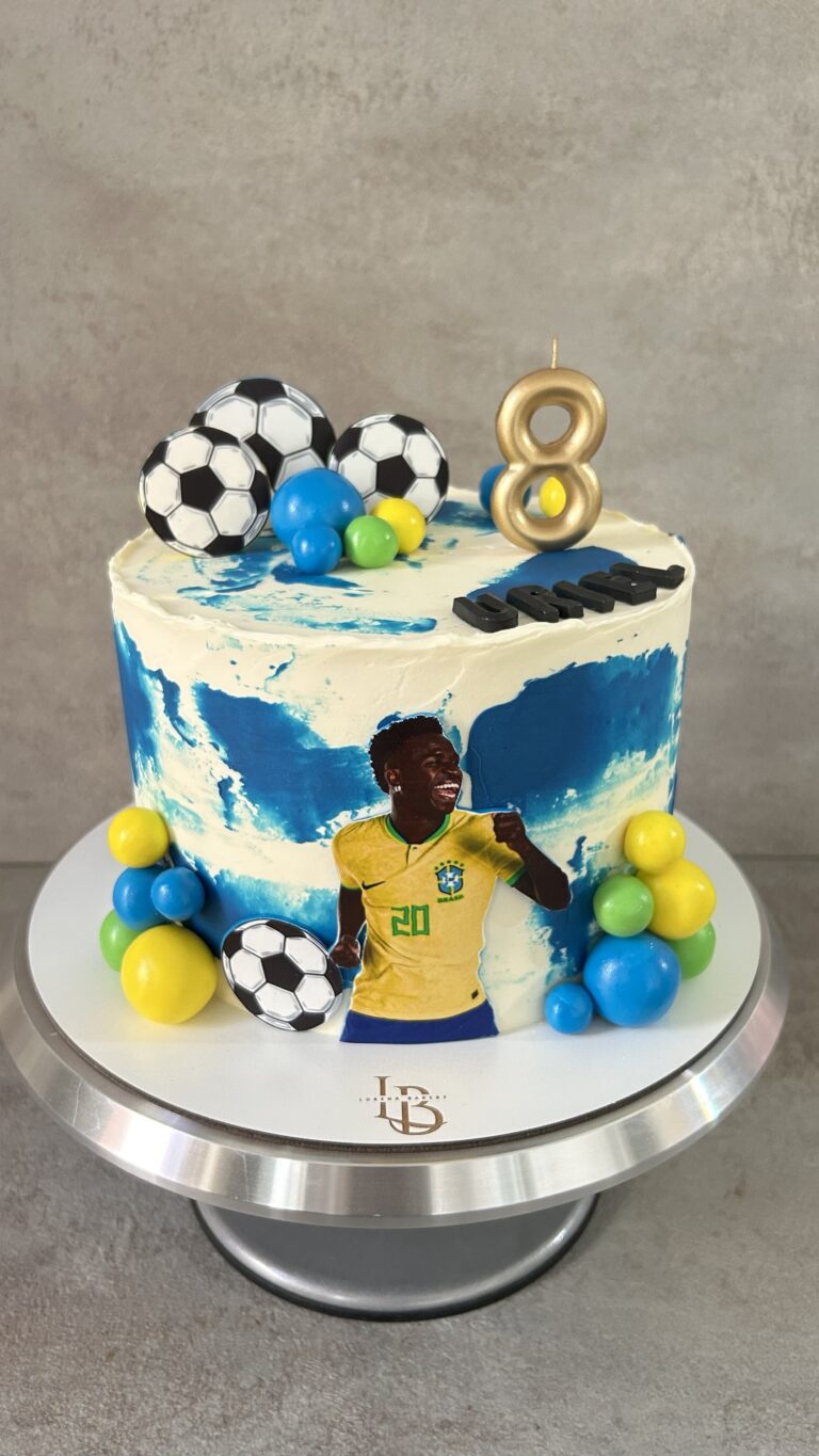 Brasil Fútbol Cake