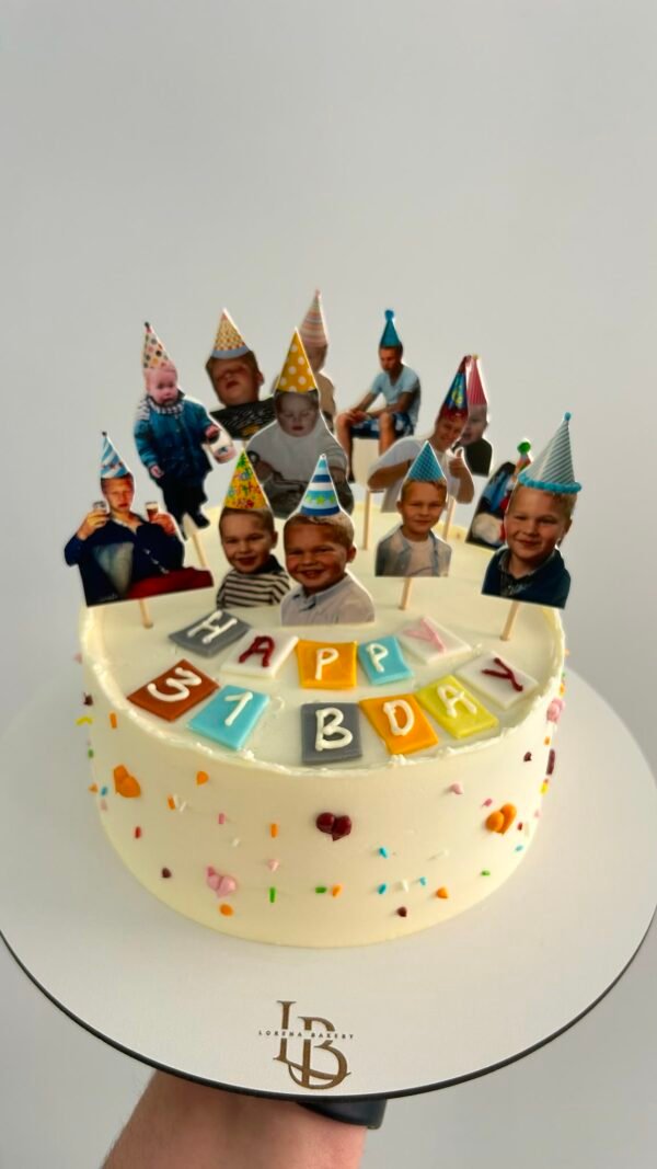 Happy 31 bday Tarta Personalizada Sencilla