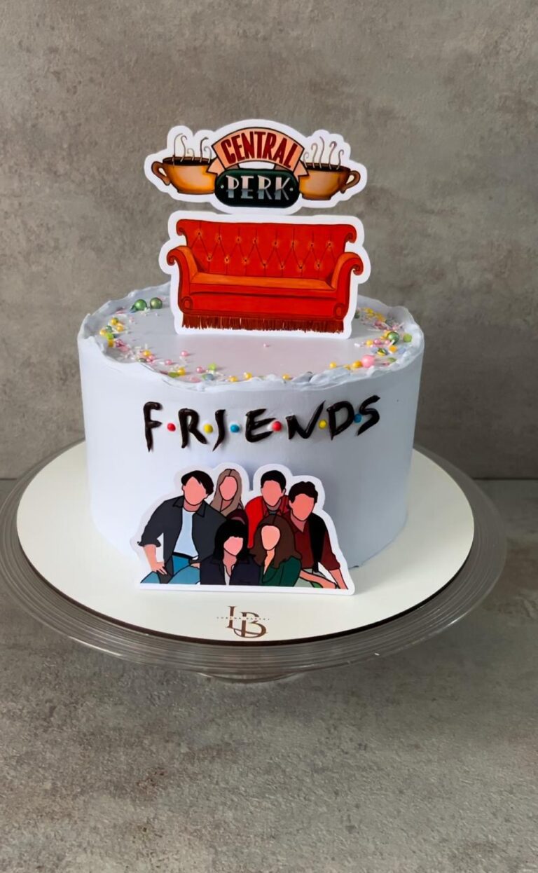 Tarta Friends Central Perk en Barcelona