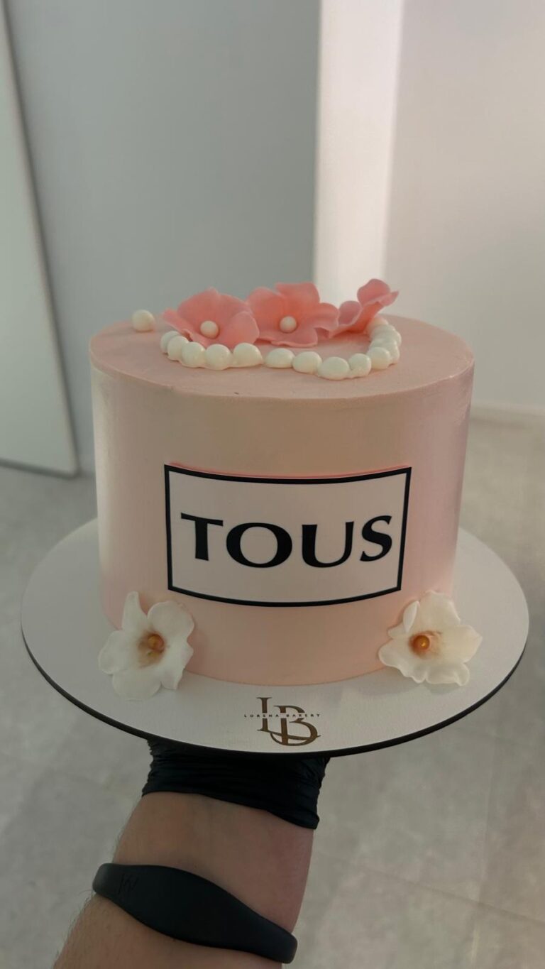 Tarta tematica Tous en Barcelona