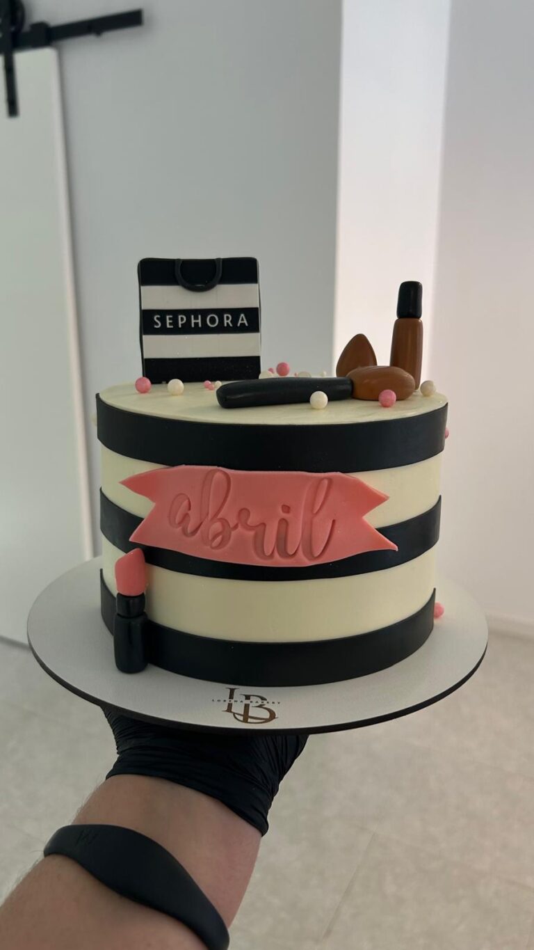 Tarta Inspirada en Sephora en Barcelona
