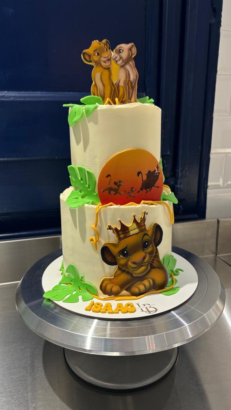 Tarta Rey León Infantil