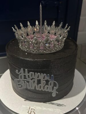 Tarta Corona Plateada