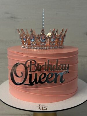 Tarta Corona Plateada