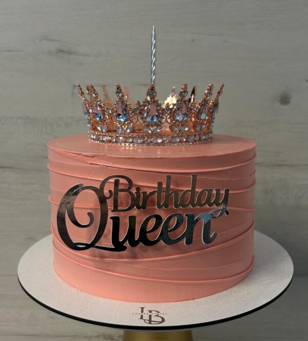 tarta corona Barcelona Tarta Corona Plateada