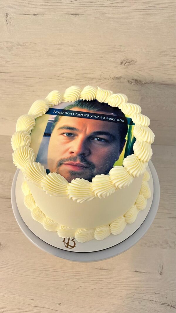 Tarta Personalizada Sencilla / Impresión Comestible