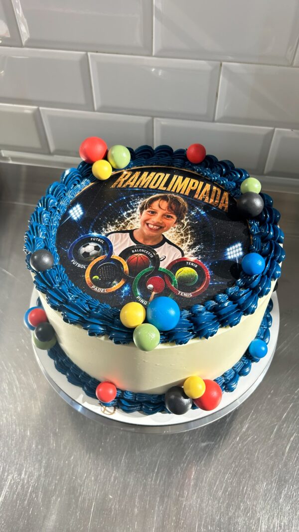 Tarta Personalizada Sencilla / Impresión Comestible