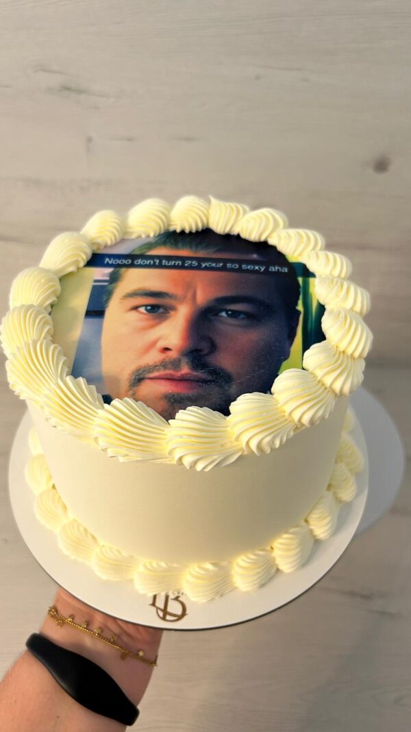 Tarta Personalizada Sencilla / Impresión Comestible