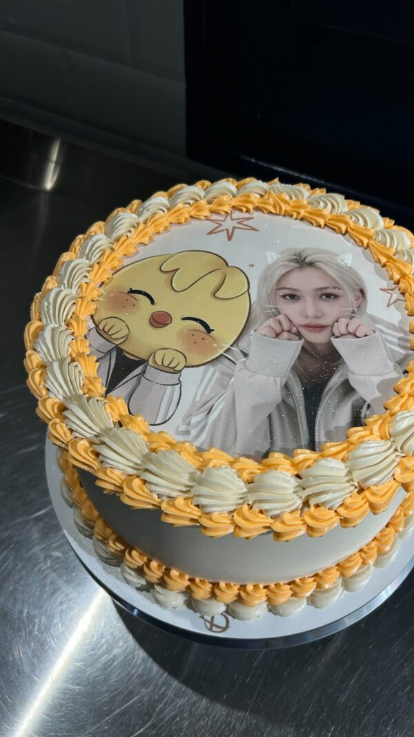 Tarta Personalizada Sencilla / Impresión Comestible
