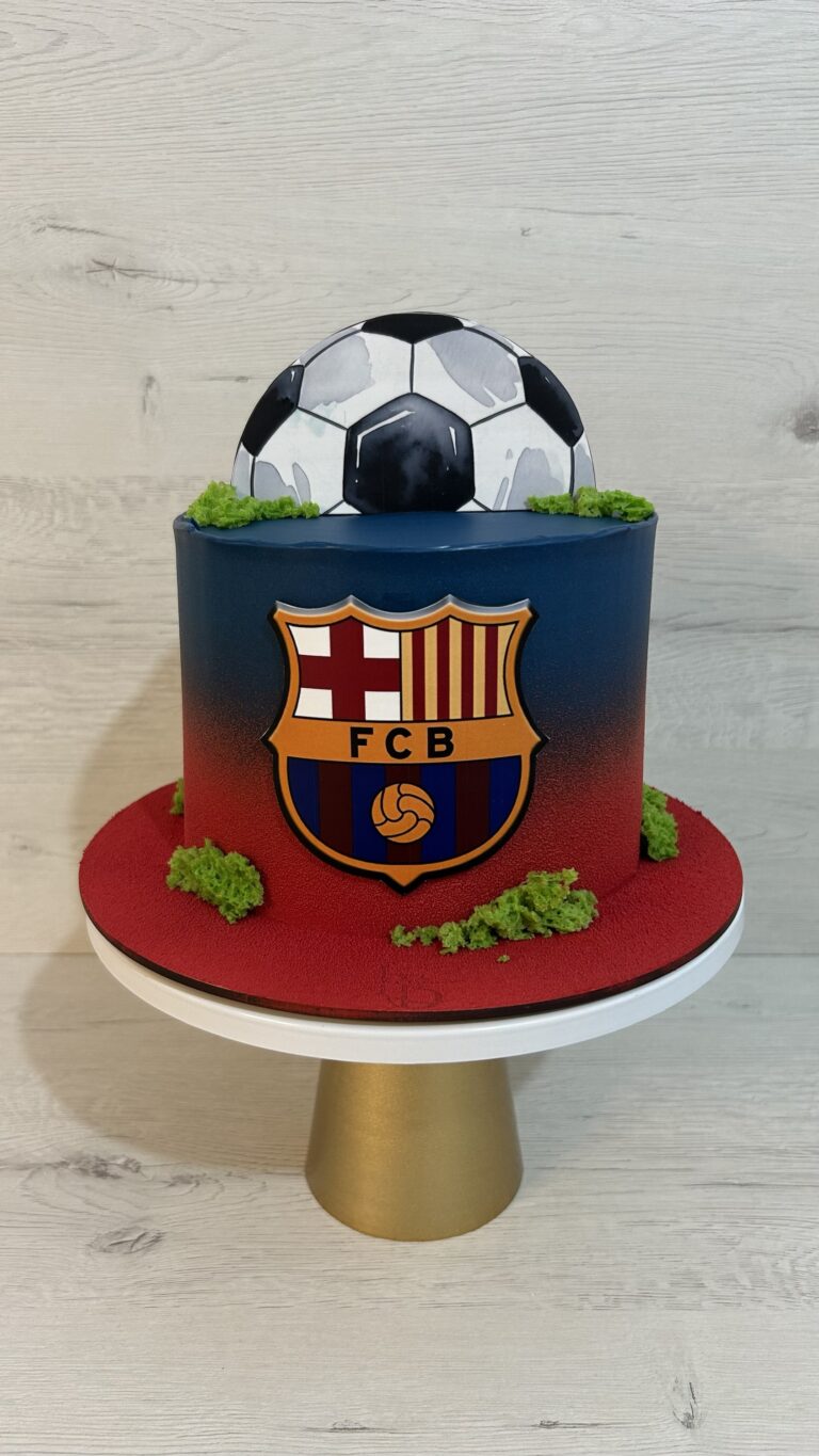 Tarta del Barça