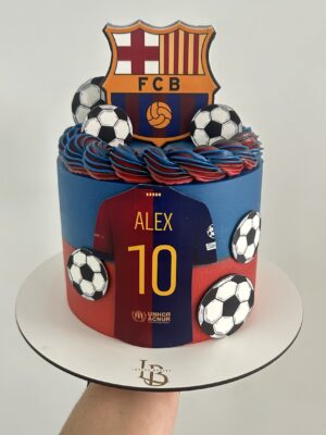 Tarta del Barça