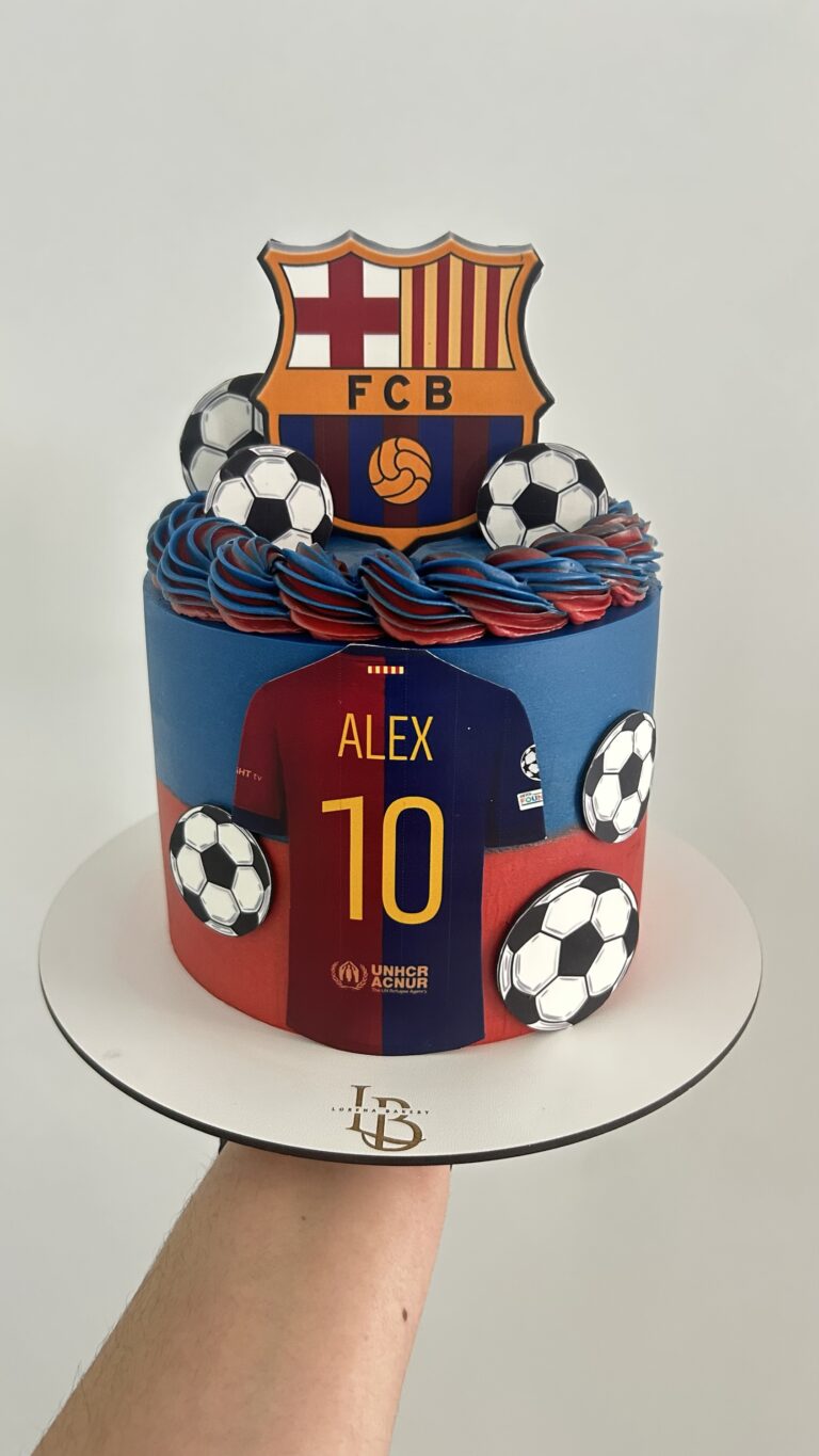 Tarta del Barça