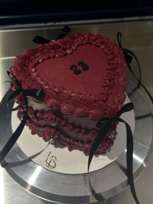 Pastel corazon Coquette Vintage