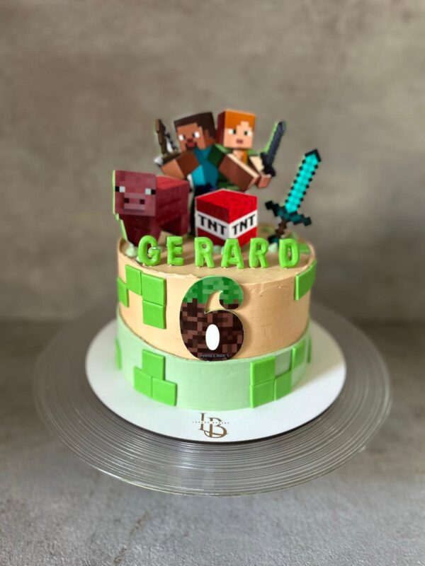 Tarta Minecraft Personalizada