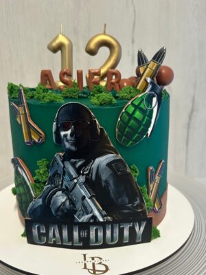 Tarta Call of Duty