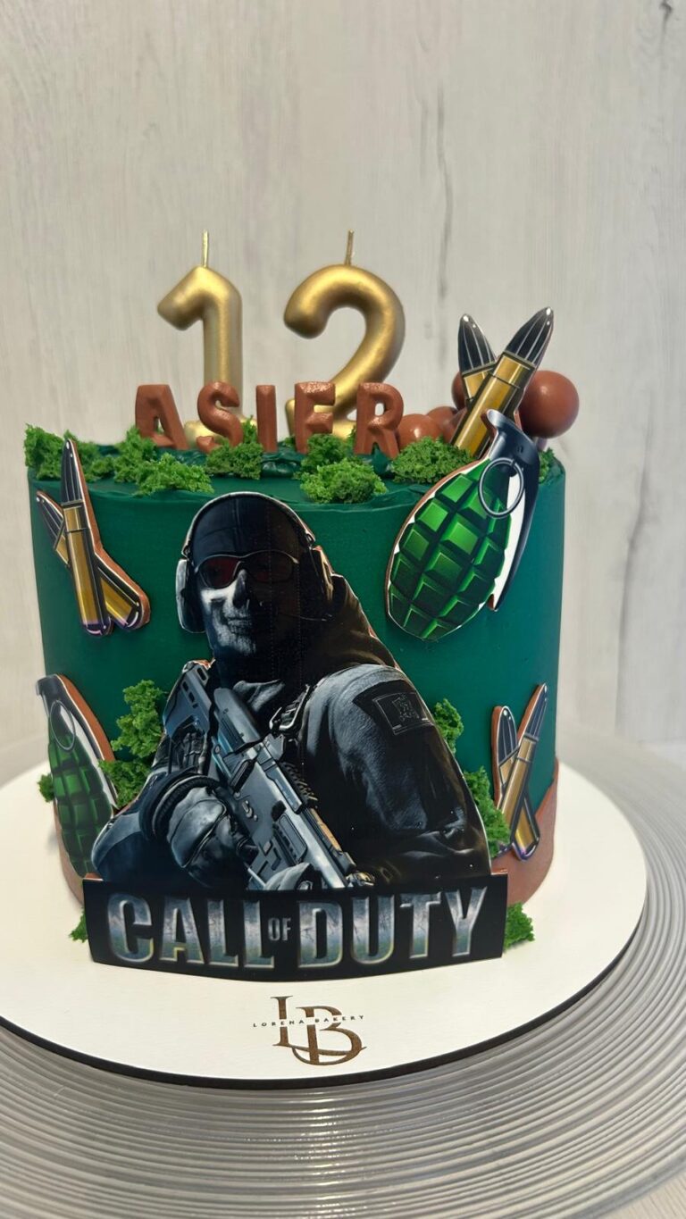 Tarta Call of Duty