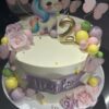 Tarta Unicornio con Mariposas