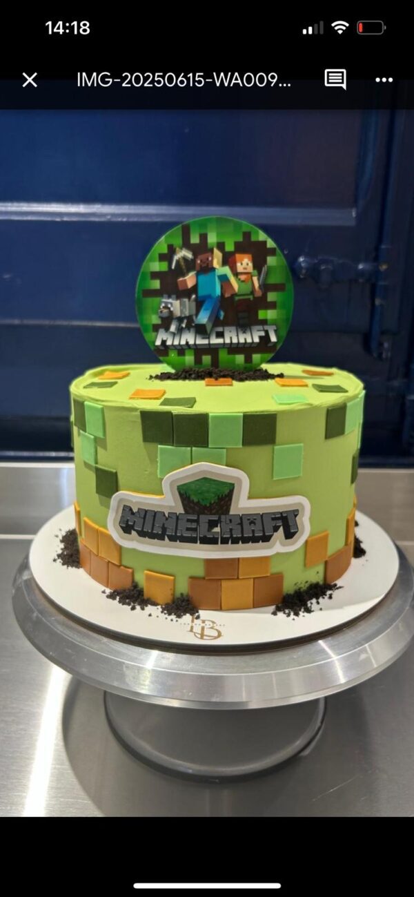 Tarta Minecraft Personalizada