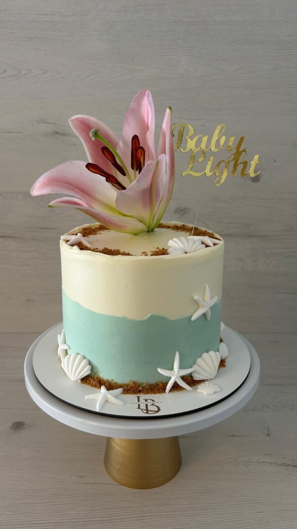 Tarta Baby Light Mar & Flor