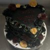Tarta Floral Noir de Rosas