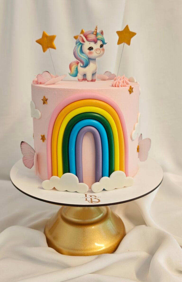 Tarta Unicornio Arcoíris