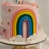 Tarta Unicornio Arcoíris