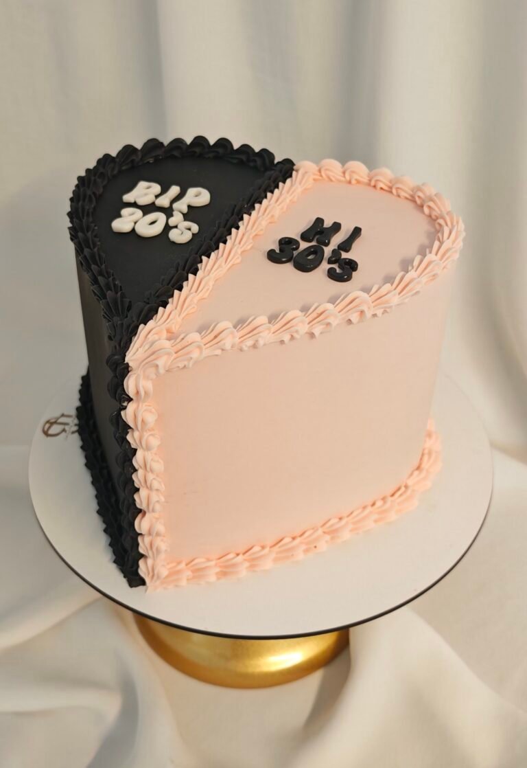 Tarta Corazón RIP 20 HI 30 N&R