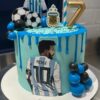 Tarta Fútbol Argentina Messi