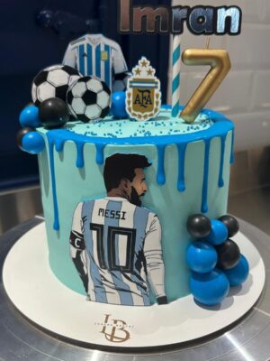 Tarta Fútbol Argentina Messi