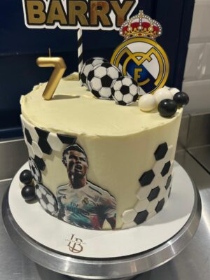 Tarta Fútbol Real Madrid Cristiano Ronaldo