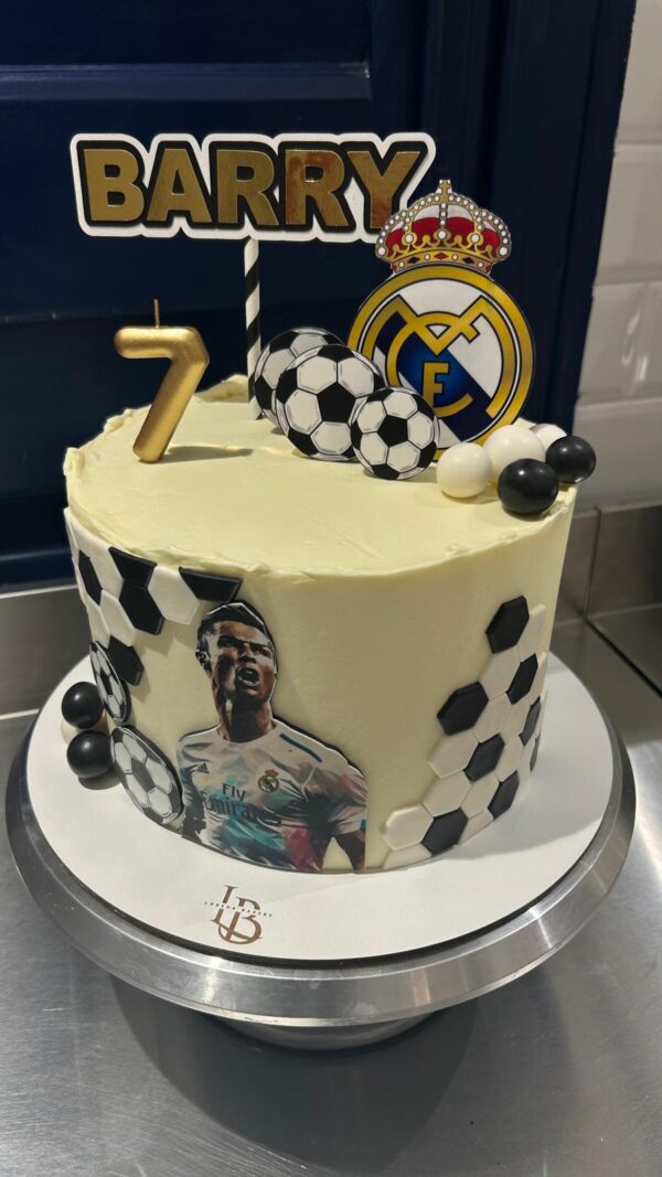 Tarta Fútbol Real Madrid Cristiano Ronaldo