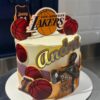 Tarta Baloncesto Los Angeles Lakers Kobe Bryant