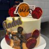 Tarta Baloncesto Los Angeles Lakers Kobe Bryant