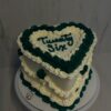 Emerald Heart Cake