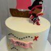 Tarta Primer Cumpleaños Pirata Infantil