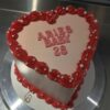 Ruby Heart Cake
