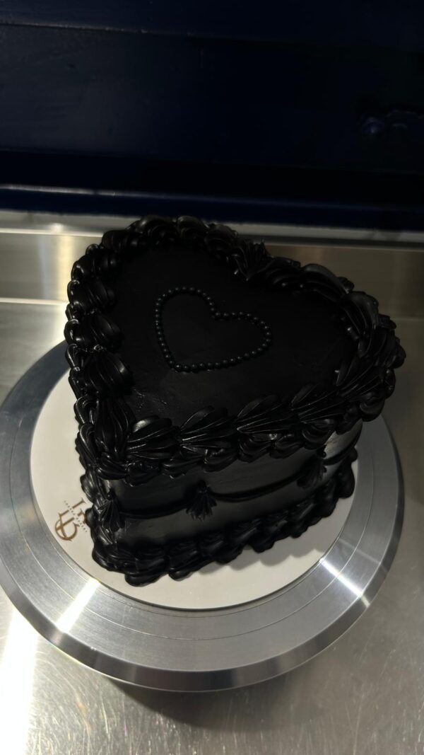 Dark Heart Cake