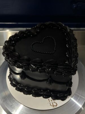 Dark Heart Cake