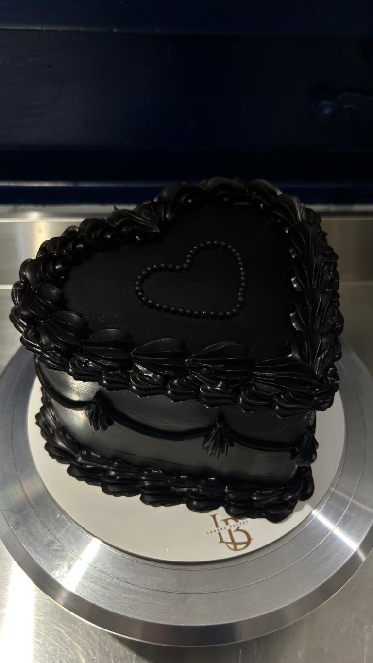 Dark Heart Cake