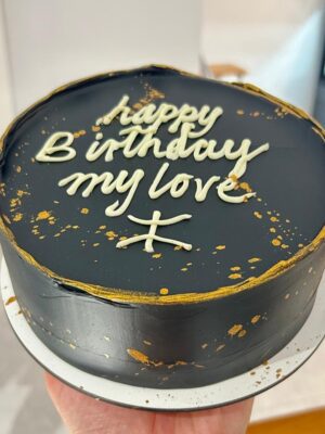 Tarta Black Gold “My Love”