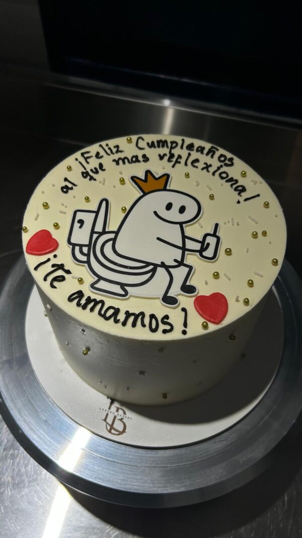 Tarta Meme “Te Amamos”