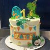 Tarta Primer Cumpleaños Dinosaurio