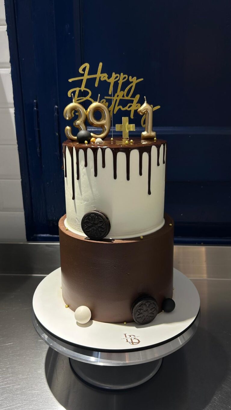 Tarta Drip Chocolate Doble Altura