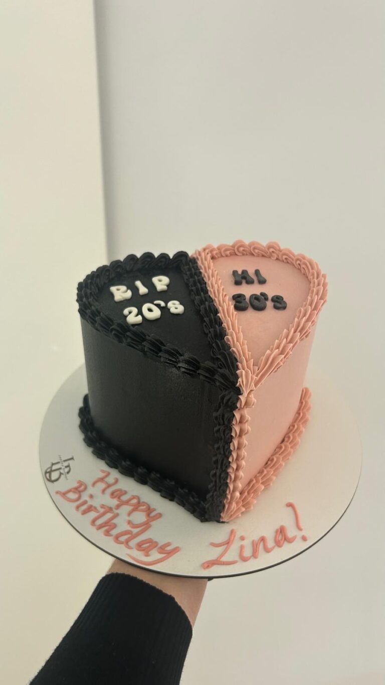 Tarta Corazón RIP 20 HI 30 N&R