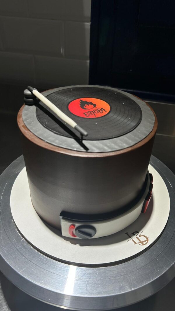 Tarta Vinilo – Edición Tocadiscos